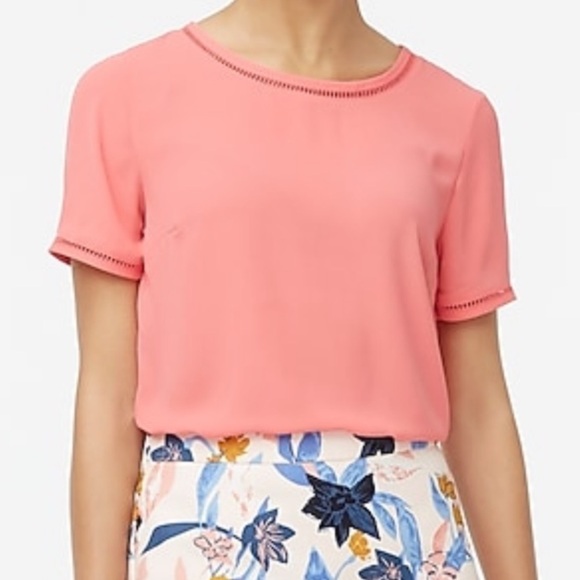 J. Crew Tops - New - ladder trim top
